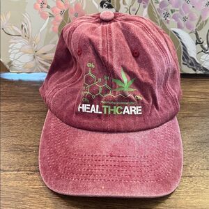 Red Healthcare Graphic Cap